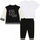 Vêtements Garçon Ensembles enfant Karl Lagerfeld Kids Z30137 Noir