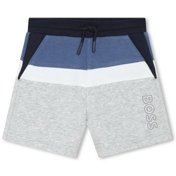 Vêtements Garçon Shorts / Bermudas BOSS Short bebe taille élastique Gris