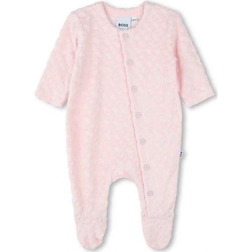Vêtements Fille Pyjamas / Chemises de nuit BOSS Pyjama bébé boutonné Rose