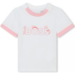 Vêtements Fille T-shirts manches courtes BOSS T-shirt bébé manches courtes Blanc