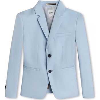 Vêtements Garçon Vestes / Blazers BOSS J50737 Bleu