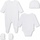 Vêtements Garçon Ensembles enfant BOSS Pyjama Bébé 4 pièces Blanc
