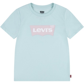 Vêtements Fille T-shirts manches courtes Levi's Tee shirt fille manches courtes Bleu