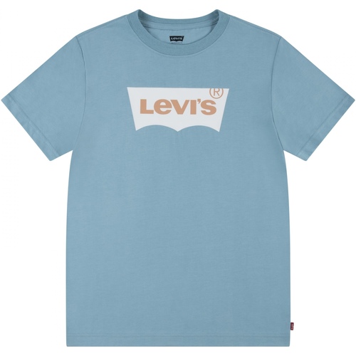 Vêtements Garçon T-shirts manches courtes Levi's Tee Shirt Garçon logotypé Bleu