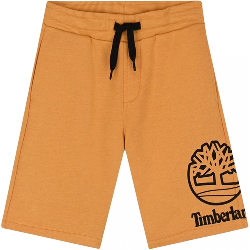 Vêtements Garçon Shorts Hem / Bermudas Timberland T60221 Jaune