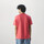 Vêtements Enfant T-shirts & Polos BOSS T-SHIRT  ROUGE EN JERSEY DE COTON AVEC LOGO IMPRIMÉ DERO Rouge