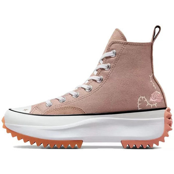Chaussures Homme Baskets montantes Converse RUN STAR HIKE HI Rose