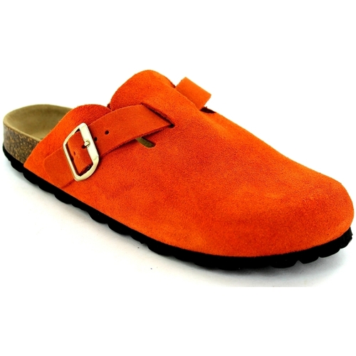 Chaussures Femme Sandales et Nu-pieds La Maison De L'espadrille 3521.6 Orange