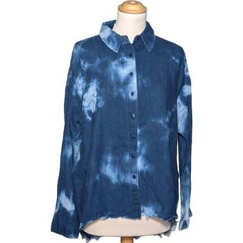 Vêtements Femme Chemises / Chemisiers Zara chemise  40 - T3 - L Bleu Bleu