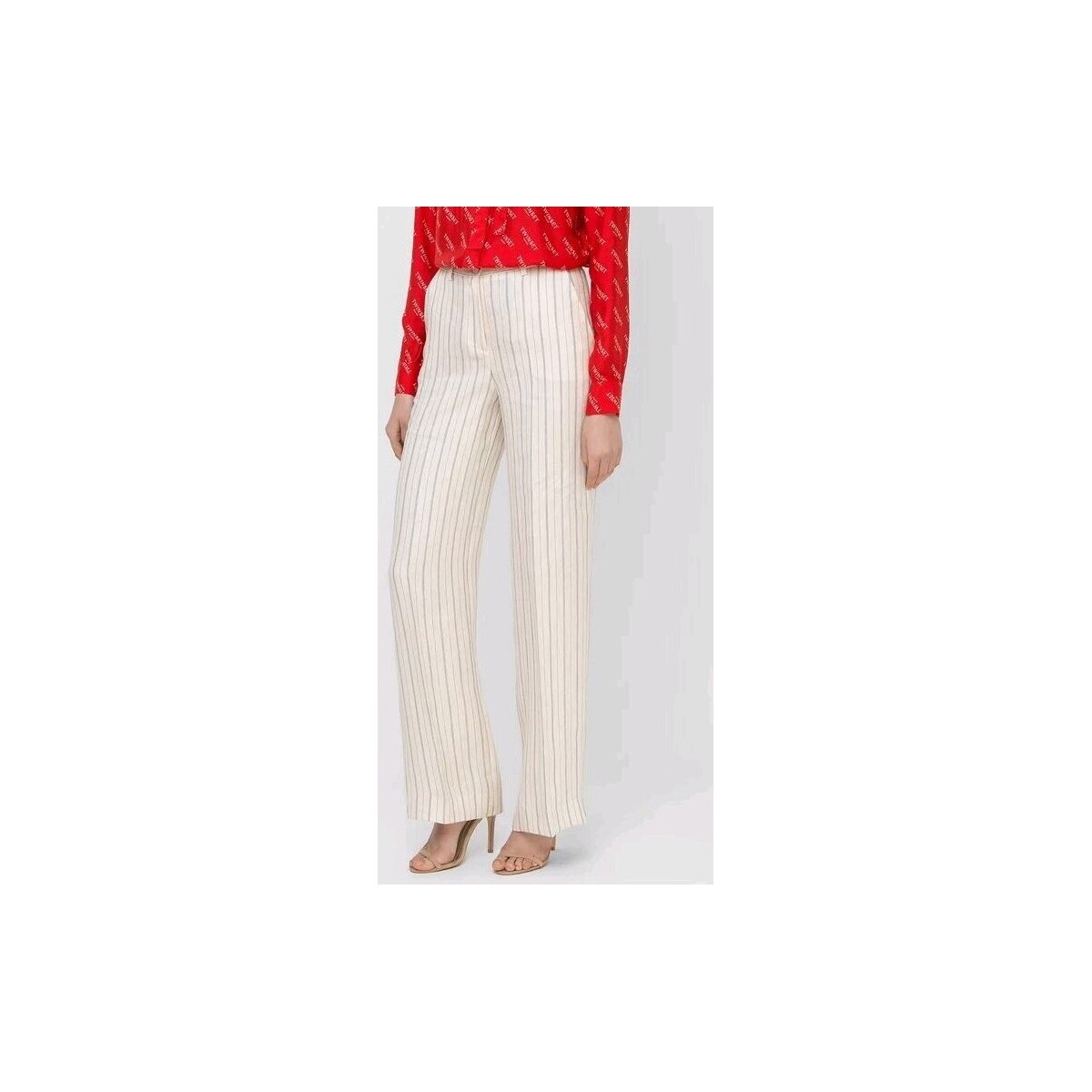 Vêtements Femme Pantalons Twin Set 201TT2302 Blanc