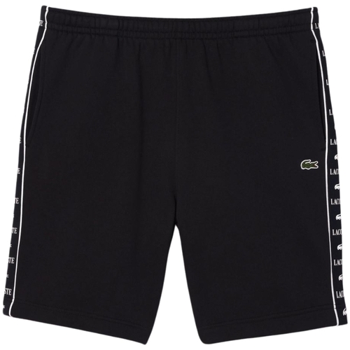 Vêtements Homme Shorts peplum / Bermudas Lacoste Short jogging homme  Ref 62575 Noir Noir