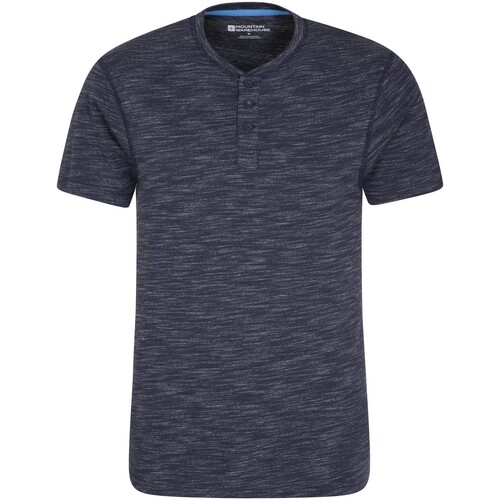 Vêtements Homme T-shirts manches longues Mountain Warehouse MW2687 Bleu