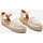 Chaussures Femme Sandales et Nu-pieds Vera Collection Espadrille dentelle à bride avec motif florale, beige Beige