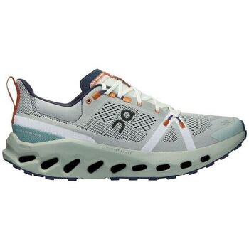 Chaussures second Baskets mode On Running Baskets Cloudsurfer Trail second Aloe/Mineral Gris