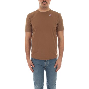 Vêtements Homme T-shirts manches courtes K-Way K1141LW Marron