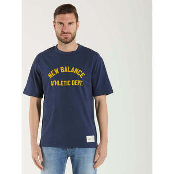 Vêtements Homme T-shirts manches courtes New BaWaterproof  Bleu