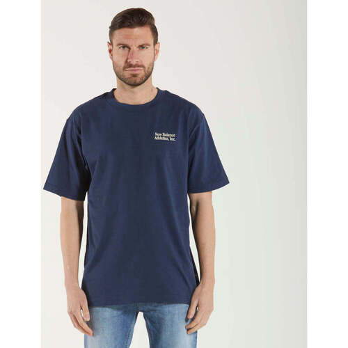 Vêtements Homme T-shirts manches courtes New BaWaterproof  Bleu