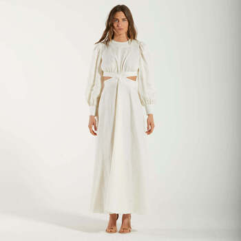 Vêtements Femme Robes Actualee  Blanc
