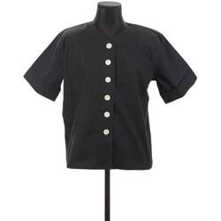 Vêtements monogram Débardeurs / T-shirts sans manche Saint Laurent Top en coton Noir