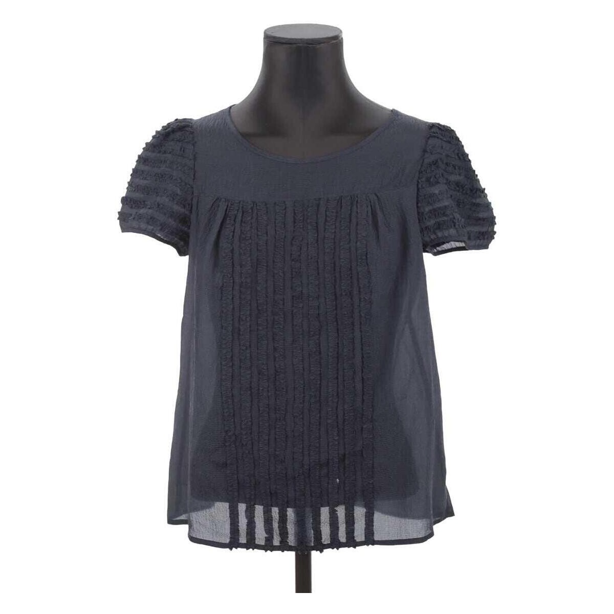 Vêtements Femme Débardeurs / T-shirts sans manche Marc Jacobs Top en soie Bleu
