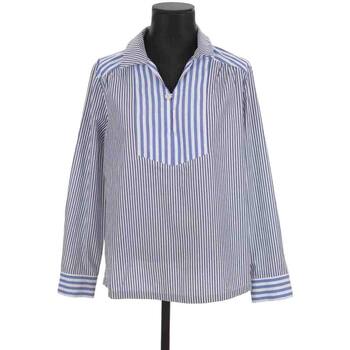 Vêtements Femme Débardeurs / T-shirts sans manche Balzac Paris Chemise en coton Bleu