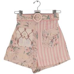 Vêtements Femme Shorts / Bermudas Zimmermann Mini short en coton Beige