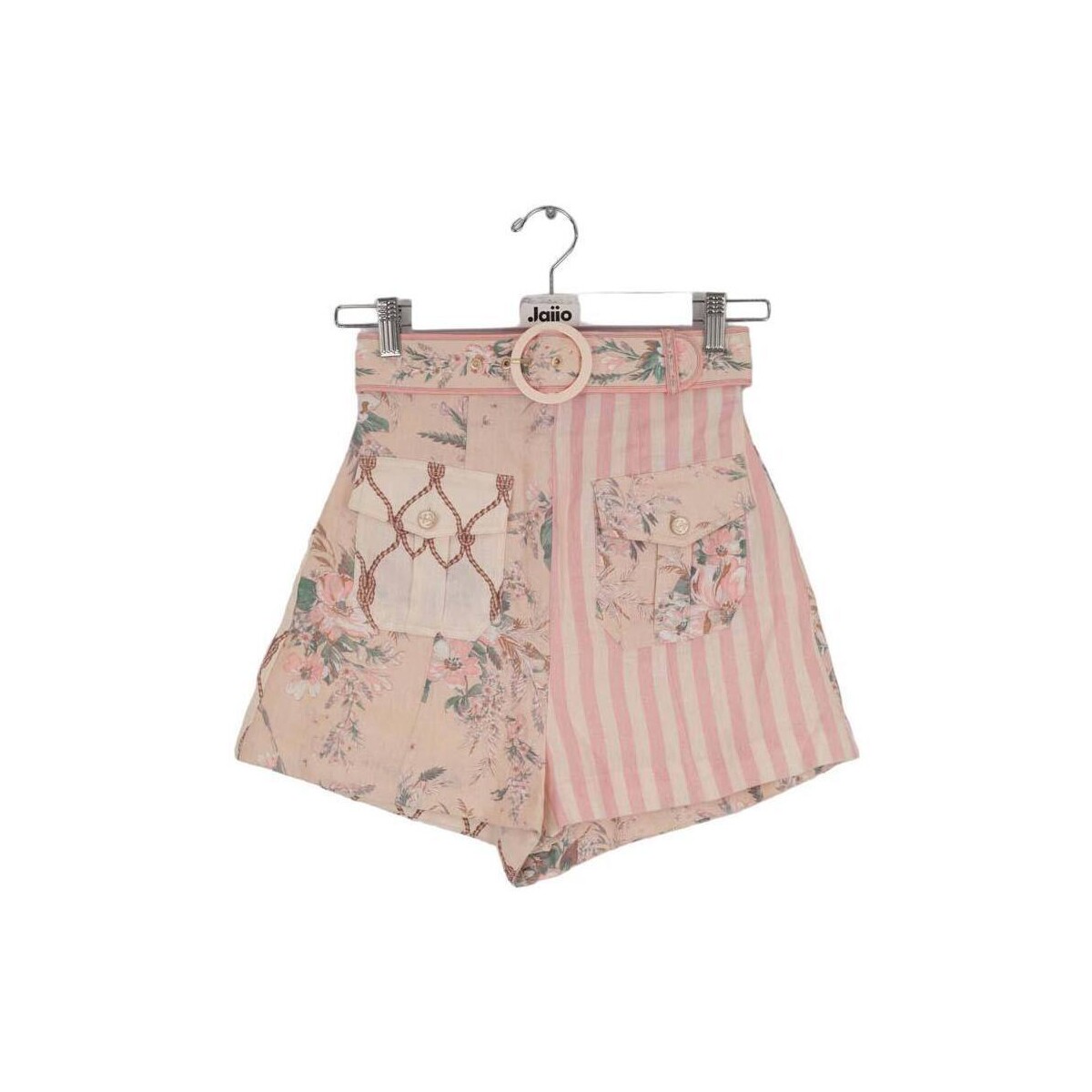 Vêtements Femme Shorts / Bermudas Zimmermann Mini short en coton Beige