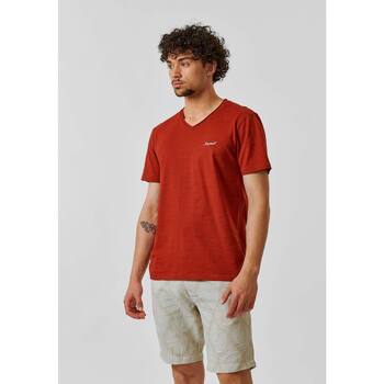Vêtements Homme T-shirts neck manches courtes Kaporal NETER Orange