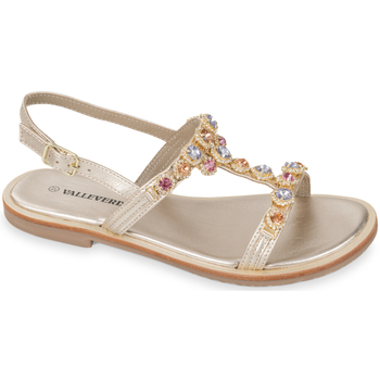 Chaussures Femme Sandales et Nu-pieds Valleverde 14100-Gold Doré