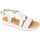 Chaussures Femme Sandales et Nu-pieds Valleverde 24101-Bianco Blanc