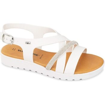 Chaussures Femme Sandales et Nu-pieds Valleverde 24107-Bianco Blanc