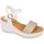 Chaussures Femme Sandales et Nu-pieds Valleverde 24430-Bianco Blanc