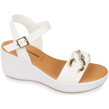 Chaussures Femme Sandales et Nu-pieds Valleverde 24431-Bianco Blanc