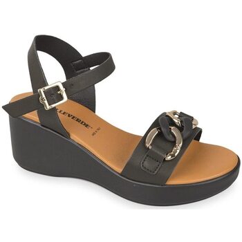 Chaussures Femme Sandales et Nu-pieds Valleverde 24431-Nero Noir