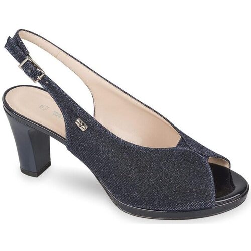 Chaussures Femme Sandales et Nu-pieds Valleverde 28345-Blu Bleu