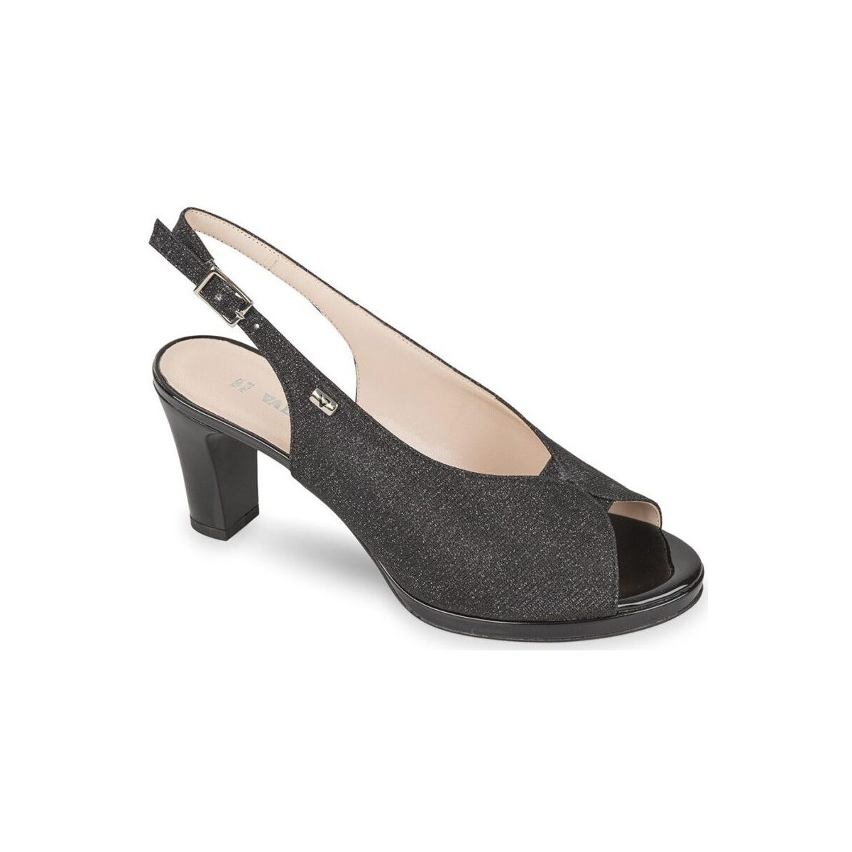 Chaussures Femme Sandales et Nu-pieds Valleverde 28345-Nero Noir
