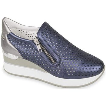 Chaussures Femme Slip ons Valleverde 36420-Navy Bleu