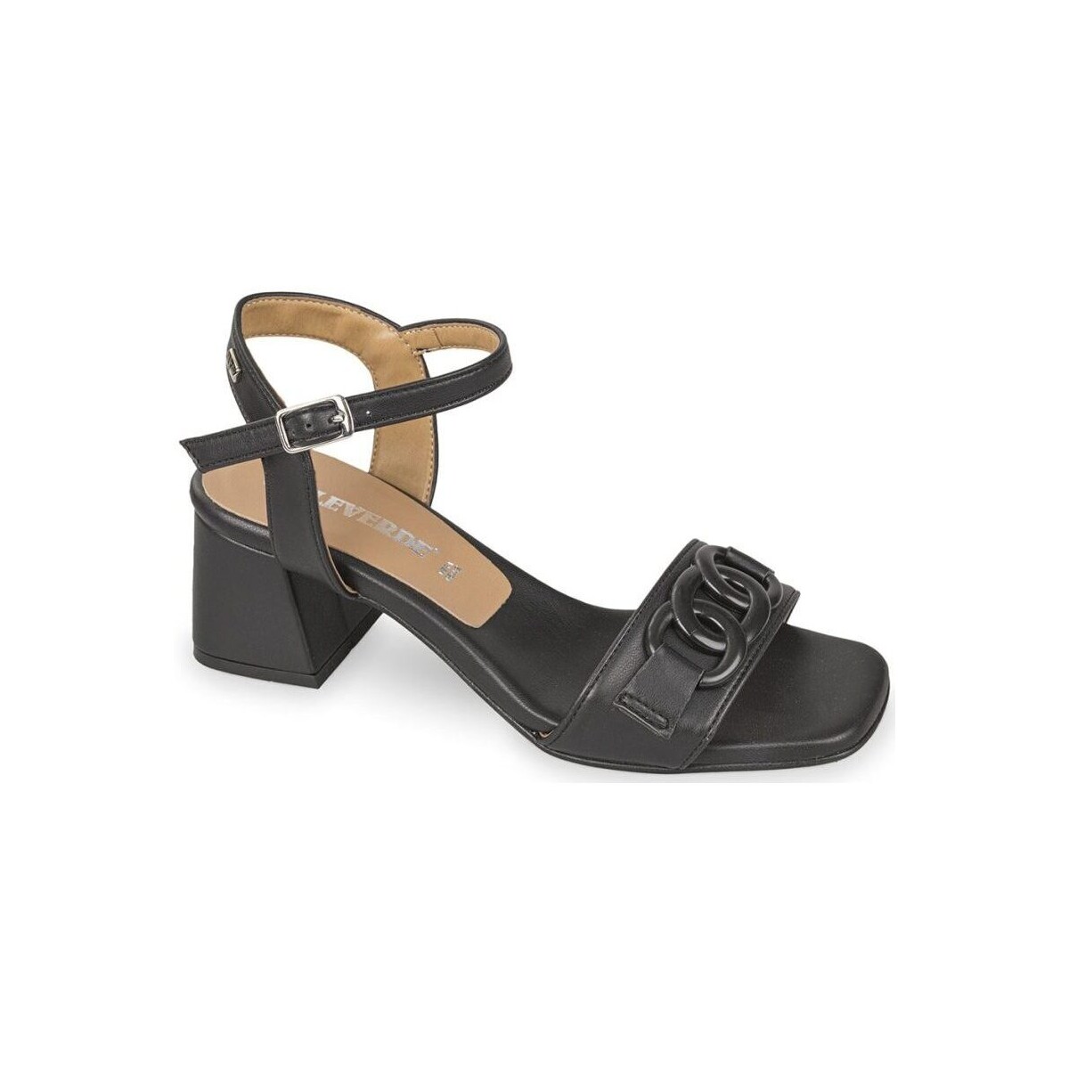 Chaussures Femme Sandales et Nu-pieds Valleverde 45162-Nero Noir