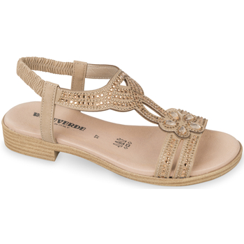 Chaussures Femme Sandales et Nu-pieds Valleverde 55401-Cuoio Marron