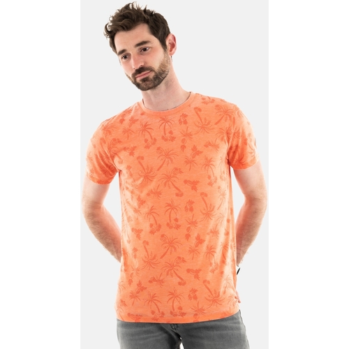 Vêtements Homme T-shirts manches courtes Le Temps des Cerises hosmel0000000mc241 Orange