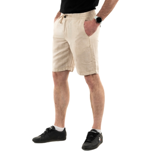 Vêtements Homme Shorts / Bermudas Superdry m7110423a Beige