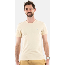 Vêtements Homme T-shirts manches courtes Faguo s23ts0109 Beige