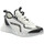 Chaussures Homme Baskets mode Roberto Cavalli Basket homme blanc   76QA3SQ1 - 40 Blanc
