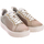 Chaussures Femme Tennis MICHAEL Michael Kors 43T2ETFS1D-SILVER-PALEGOLD Argenté