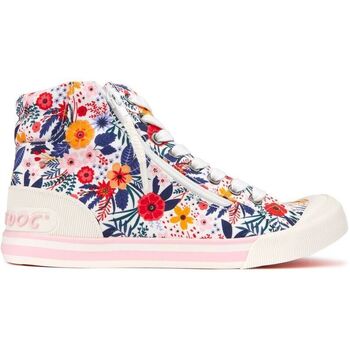 Chaussures Femme Baskets mode Rocket Dog Rose is in the air Blanc