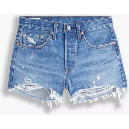 Vêtements Femme secret Shorts / Bermudas Levi's 563270081 Bleu