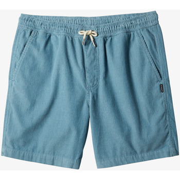 Vêtements Homme canal Shorts / Bermudas Quiksilver Taxer Cord Bleu