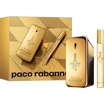 Beauté Homme Coffrets de parfums Paco Rabanne Set One Million 100ml eau de toilette+ Mini 10ml Set One Million 100ml cologne+ Mini 10ml 