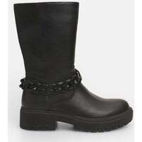 Chaussures Boots Bata Bottines pour fille avec chaîne Unisex Noir