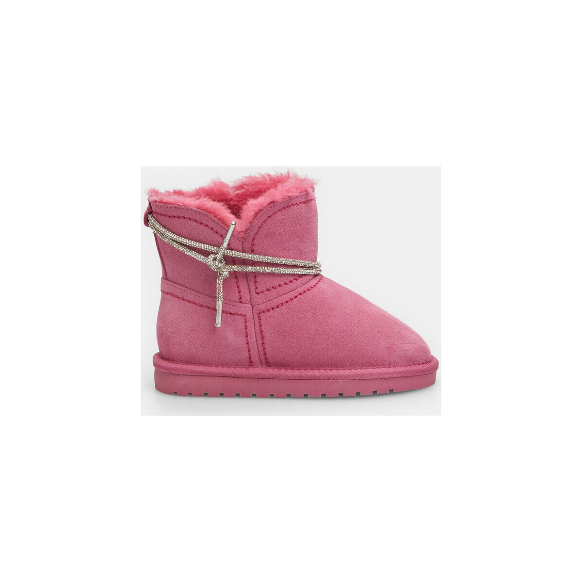 Chaussures Boots Bata Bottines d'hiver pour filles Unisex Rose